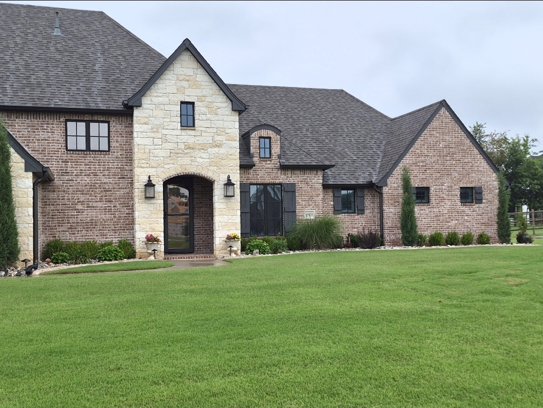 Tulsa home with residential window tint installed